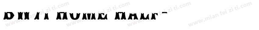 BW7i Home Half字体转换